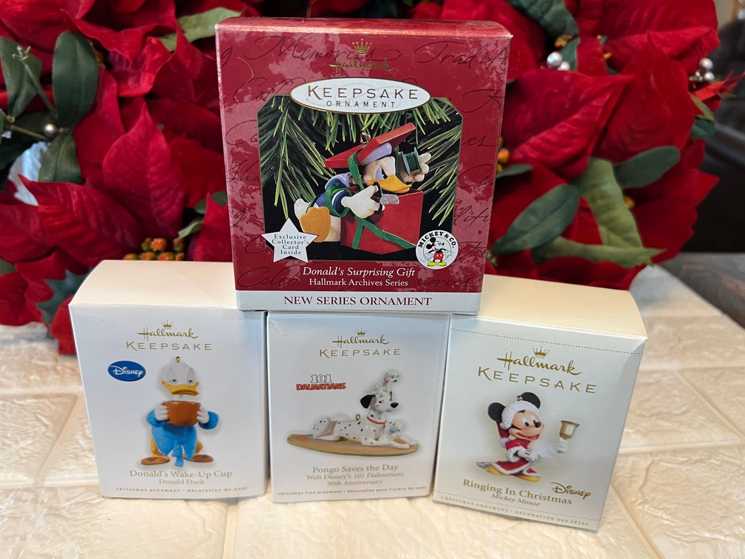 Vintage Hallmark Disney Christmas Tree Ornaments Etsy