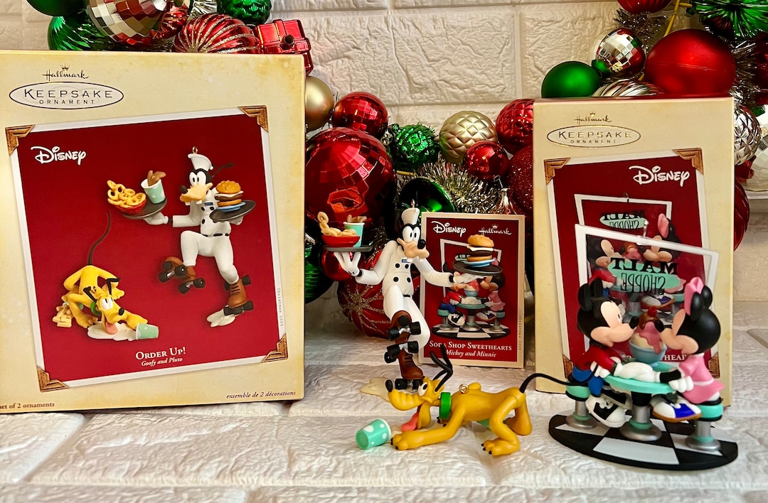 Vintage Disney Christmas Tree Ornaments Etsy