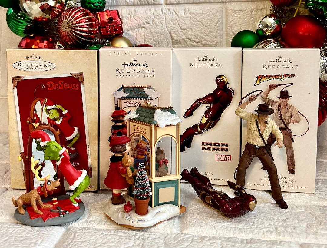 Vintage Hallmark Christmas Ornaments - Etsy