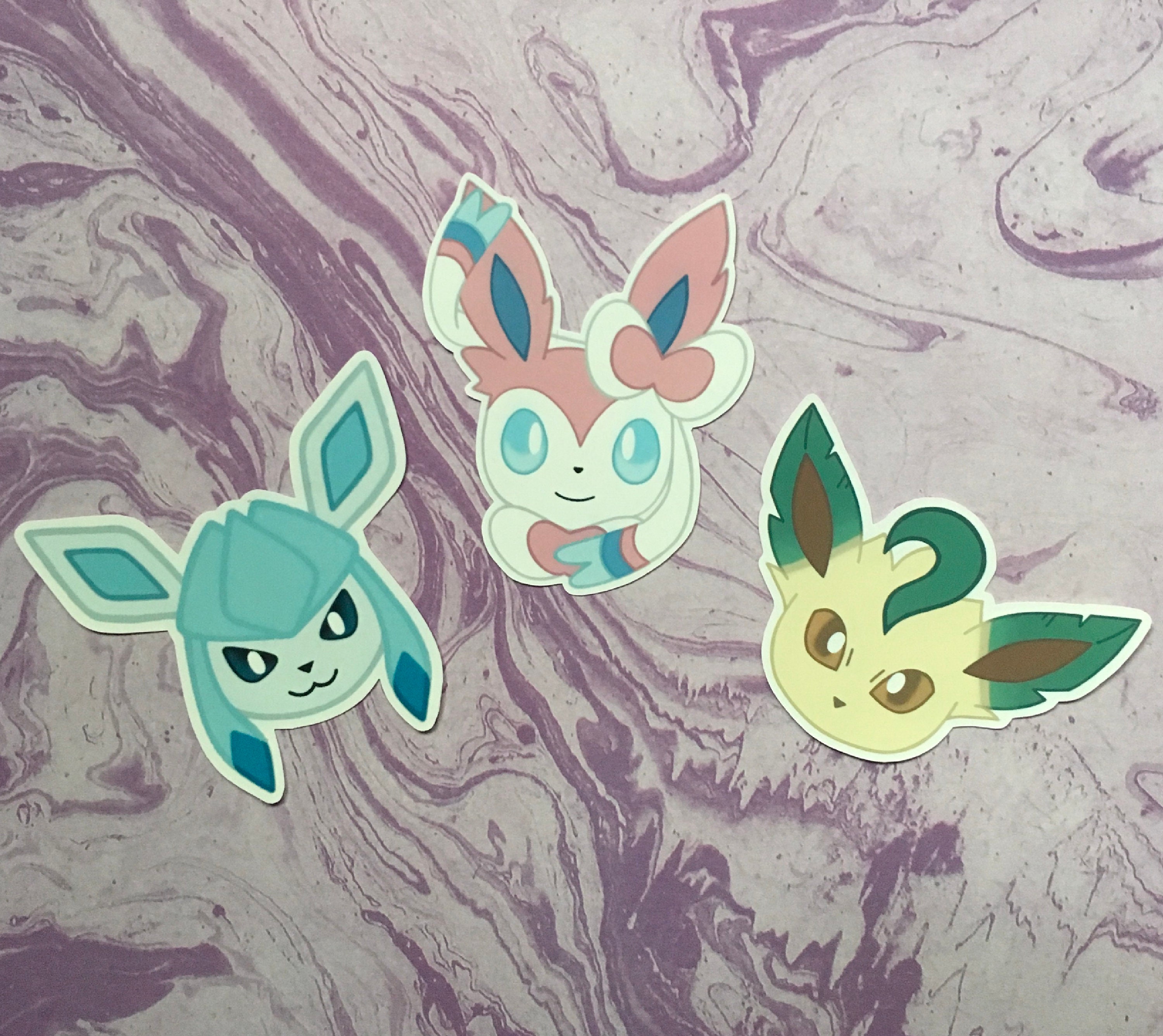 Eevee Evolution Stickers (Shiny Ver) · Maneki Neko Art · Online Store  Powered by Storenvy