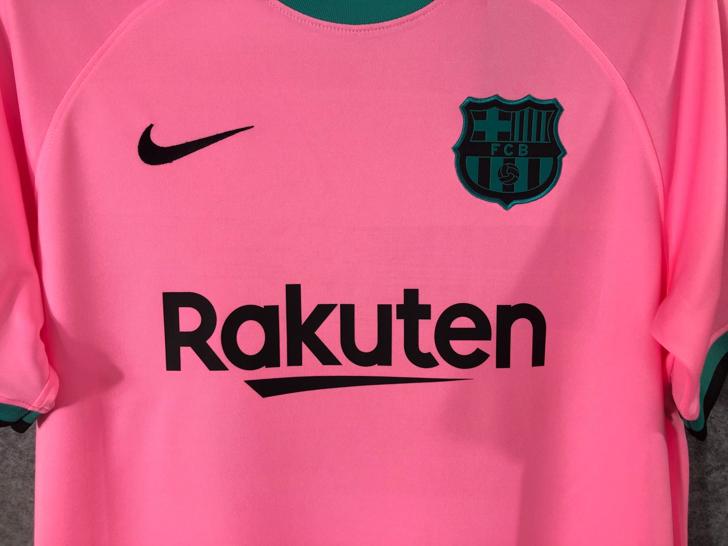fc barcelona pink jersey