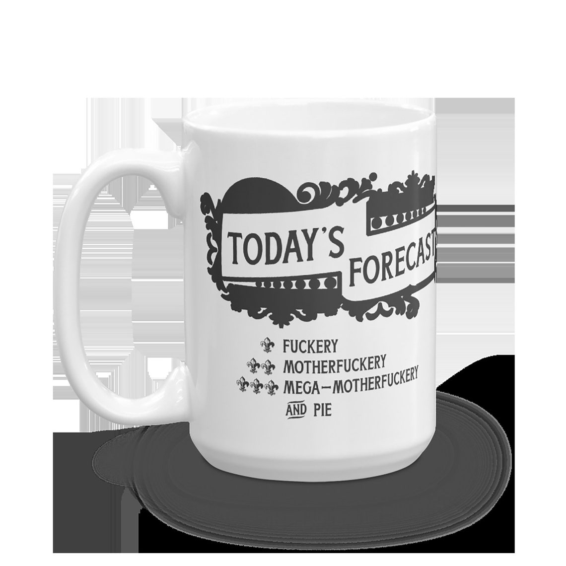 Funny Mug Curse Word Unique Gift 15oz Swear Word Coffee Cup Etsy