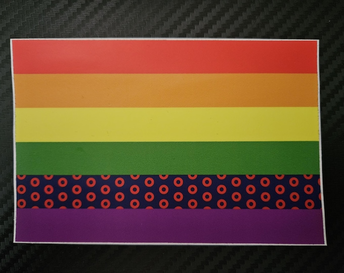 Phish Sticker: Fishman Donuts | LGBTQ+ Pride