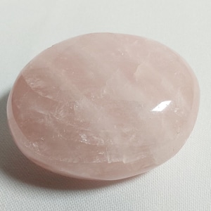 Rose Quartz Palm Stone - 808 - Rose Quartz Palm Stone, Palm Stone, Pink Palm Stones, Rose Quartz, Valentines Day Gift, Stone of Love, Love