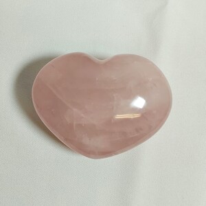 Rose Quartz Heart - 006 - Rose Quartz Heart, Hearts, Valentines Day Gift, Stone of Love, Crystal Hearts, Gift of Love, Quartz Hearts, Love