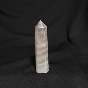 Blue, Purple & Green Fluorite Point: Healing Crystal (4.75&quot; High)
