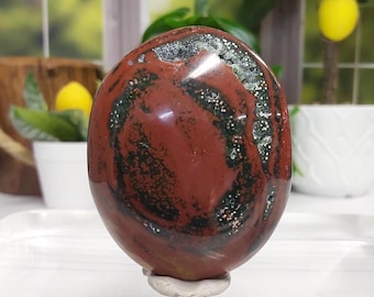 Veinless Ocean Jasper Palm Stone - 661 -Quality Ocean Jasper, Ocean Jasper Crystal, Veinless Ocean Jasper Palm Stones, Veinless Ocean Jasper
