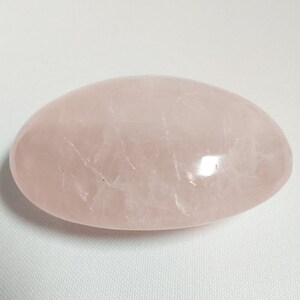 Rose Quartz Palm Stone - 809 - Rose Quartz Palm Stone, Palm Stone, Pink Palm Stones, Rose Quartz, Valentines Day Gift, Stone of Love, Love