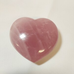 Rose Quartz Heart - 005 -Rose Quartz Heart, Hearts, Rose Quartz, Valentines Day Gift, Stone of Love, Gift of Love, Heart Crystals, Love