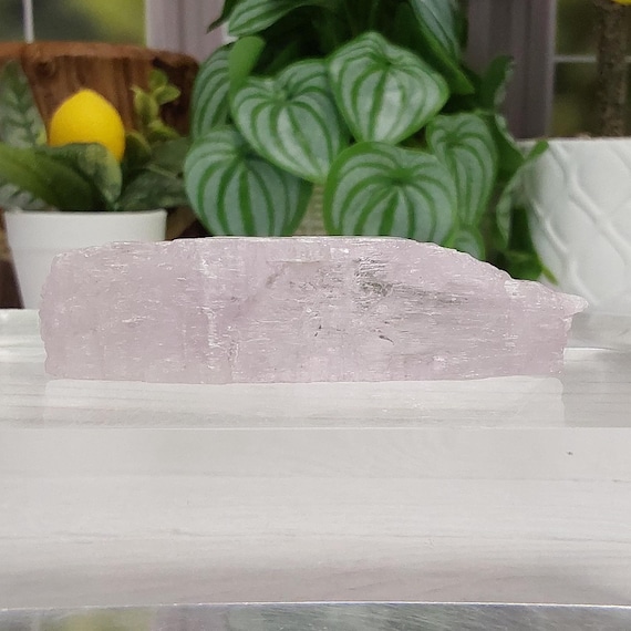 Old Stock Kunzite Crystal -001 - Pink Kunzite, Spodumene, Natural, Gemstone, Pink Crystal, Gift Idea, Rare Crystal