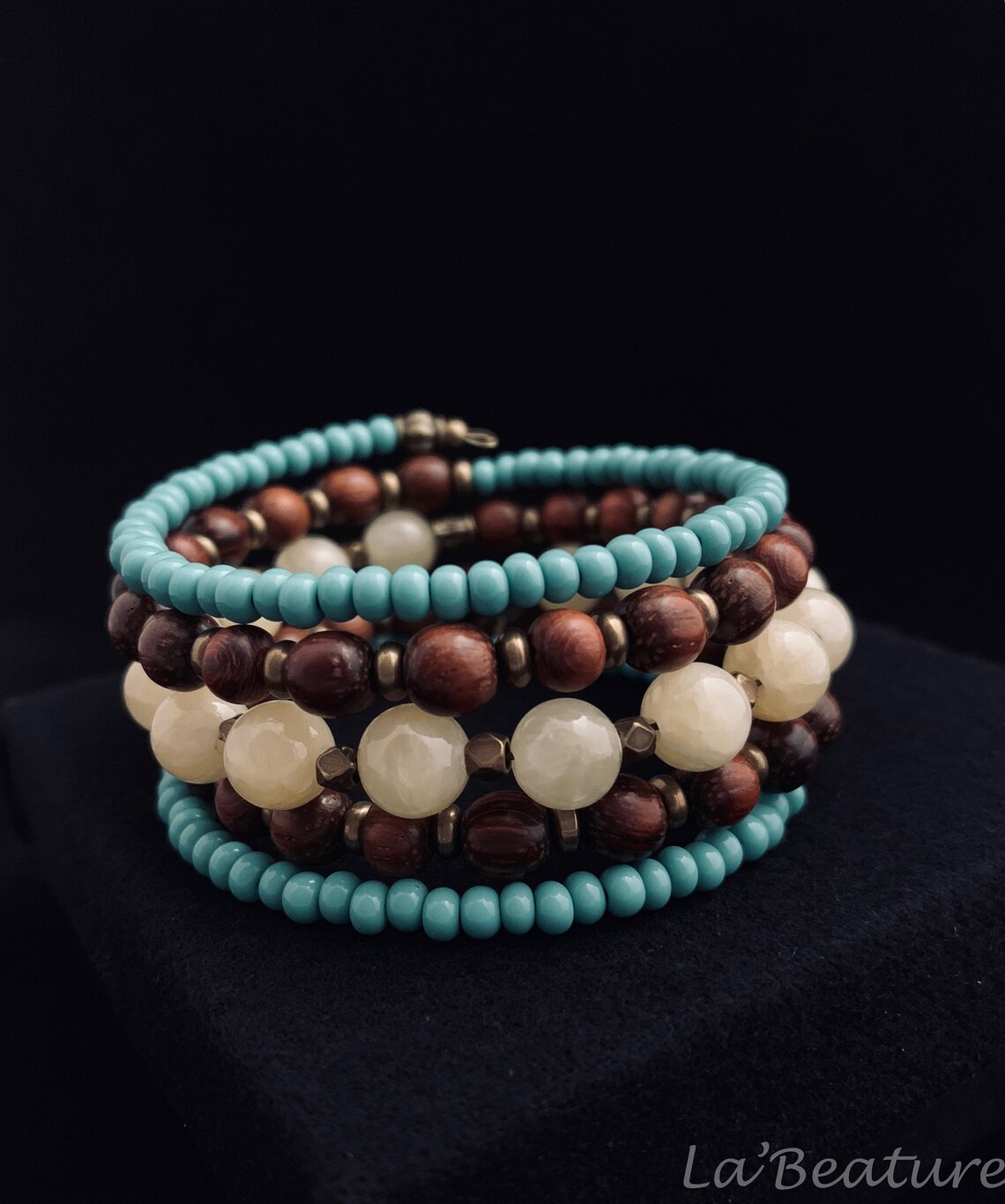 Memory Wire Bangle Memory Wire Cuff Bracelet Wrap Around Boho Bracelet