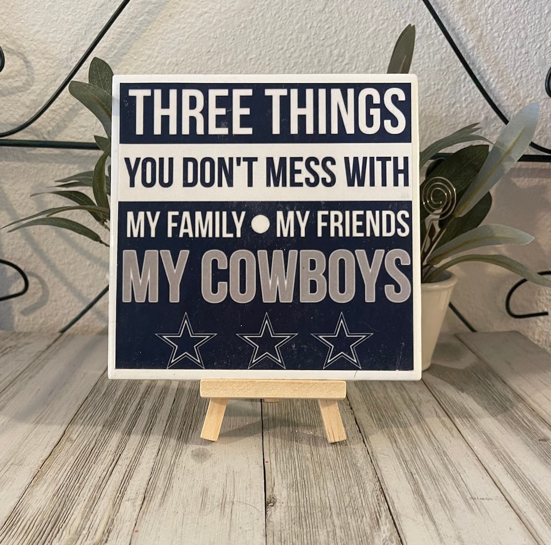 YOUR FAVORITE TEAM Home Decor Handcrafted Tile Sign With Easel/stand ...