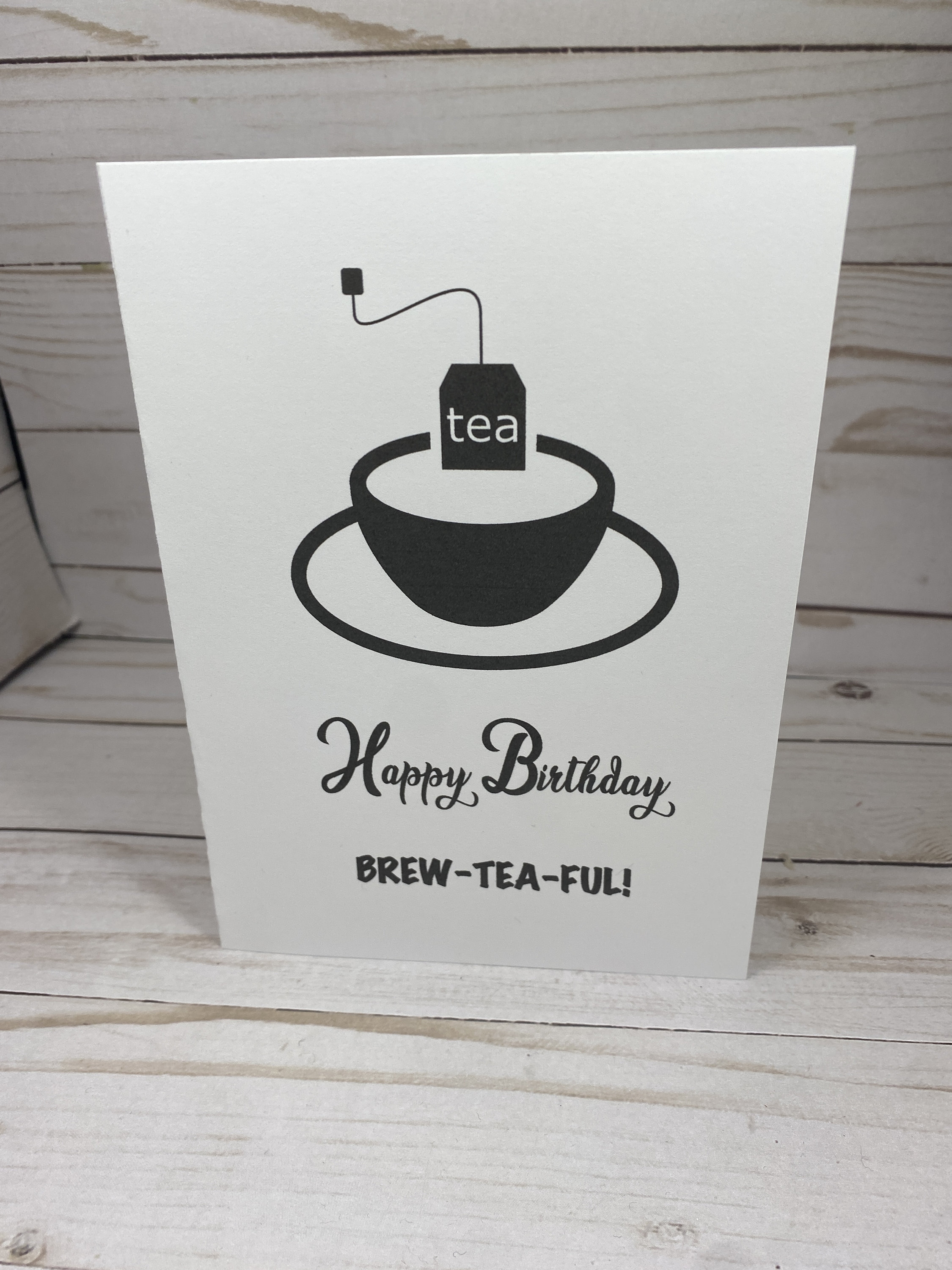 Happy Birthday Brew-Tea-Ful Greeting Card and Tea Mug 11oz | Etsy