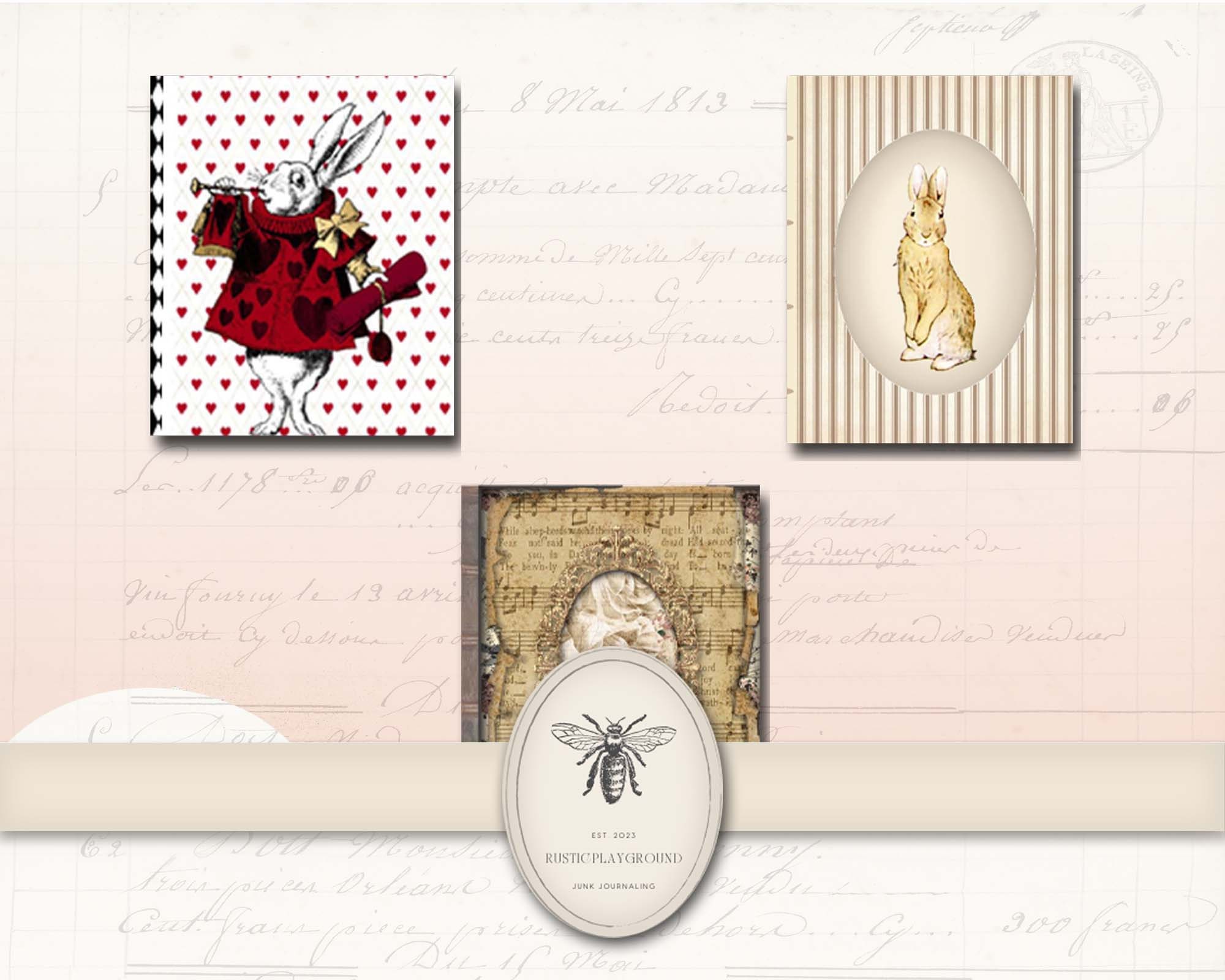 Printable Mini Book Bundle, Miniature Books, Mini Junk Journal, Shabby ...
