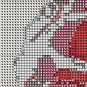 Iron Man Cross Stitch Pattern, Avengers cross stitch, Pdf instructions, Instant Download image 4