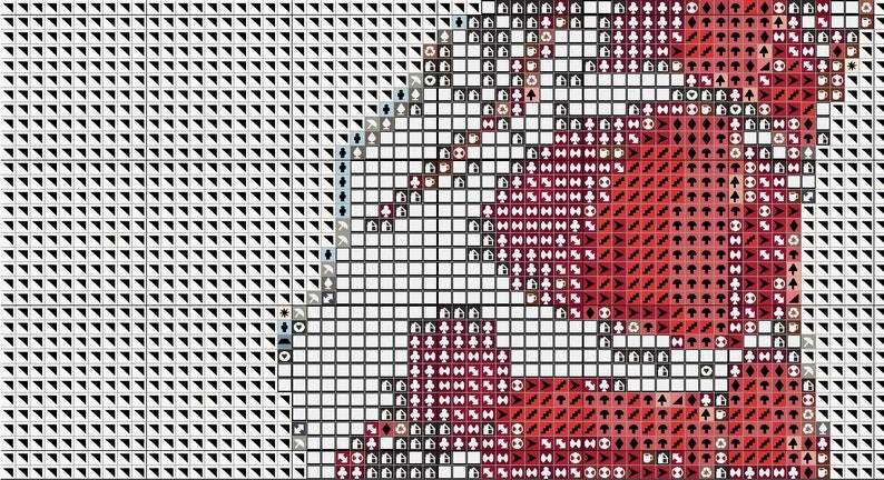 Iron Man Cross Stitch Pattern, Avengers cross stitch, Pdf instructions, Instant Download image 4