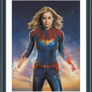 Avengers cross stitch pattern, Superhero Cross stitch, Pdf, Instant Download