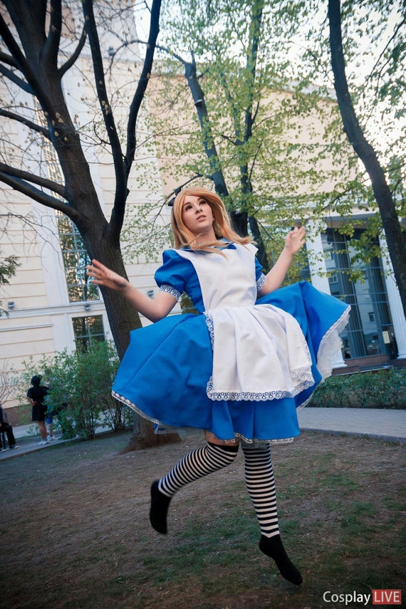Alice in Wonderland Cosplay Halloween costume for adult | Etsy