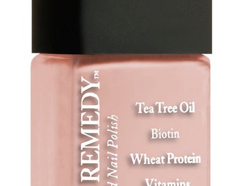 POLISHED Pale Peach (Creme) - Drs Remedy Anti-Fungal Enriched Vegan Nail Care (8 Chemical Free)