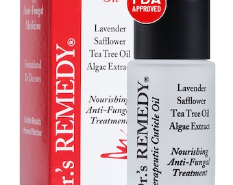 Huile thérapeutique antifongique pour cuticules - NOTRE MEILLEURE VENTE !  Soin des ongles végétalien enrichi Drs Remedy