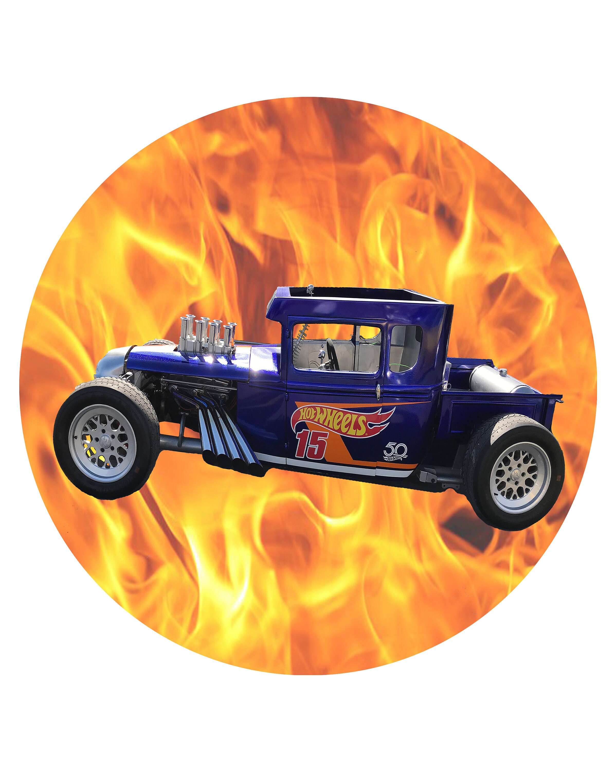 Hot Wheels EDIBLE Cake Topper Frosting Sheet Personalized Etsy