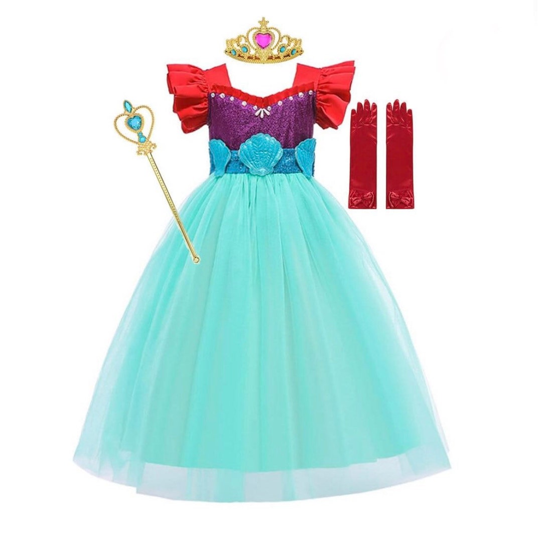 Ariel Blue Dress Women's Costume | Disney Costumes
