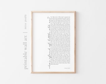 who's afraid of the little old me Printable Poster | TS Wall Art. Swiftie Lyrics Digital Download. The Tortured Poets Department. TTPD