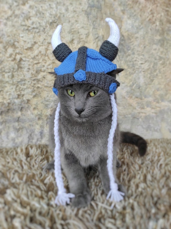 Viking Hat for Cat, Pet Costume, Viking Helmet for Cat, Viking Pet Costume,  Halloween Costume for Cat, Hats for Cats, Cat Accessories -  Canada