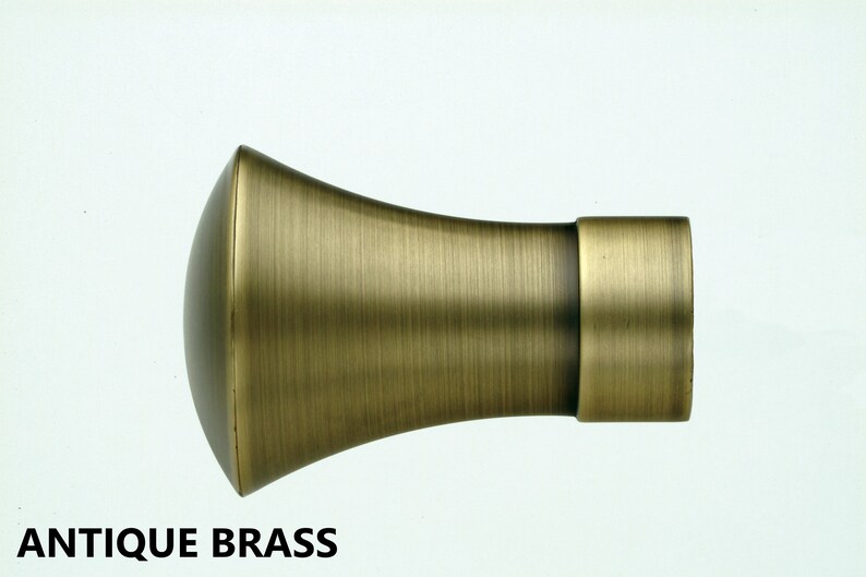Drapery Hardware Finials Drapery Rod Hardware Curtain Rod Etsy