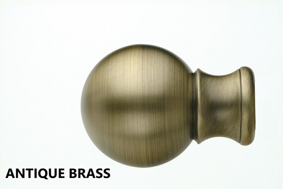 Drapery Hardware Finials Drapery Rod Hardware Curtain Rod Etsy