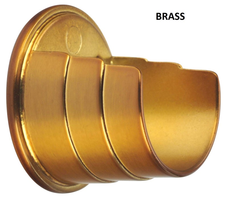 Drapery Rod Wallmount For 1 375 Rod Bracket Drapery Etsy