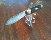 Vintage Ideal Folding Pocket Knife Made in Usa