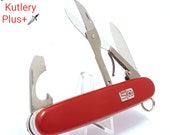 Vintage Sabre Camping Folding Pocket Knife Knives Made in USA 4 Blade Carbon Steel Plain Edge Multi Tool Old Survival Tool Tools