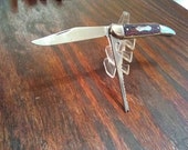 Vintage Colonial Fish Folding Pocket Knife Made in USA