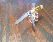 Case XX Trapper 6207 Folding Pocket Knife Made in USA 2 Blade Plain Edge