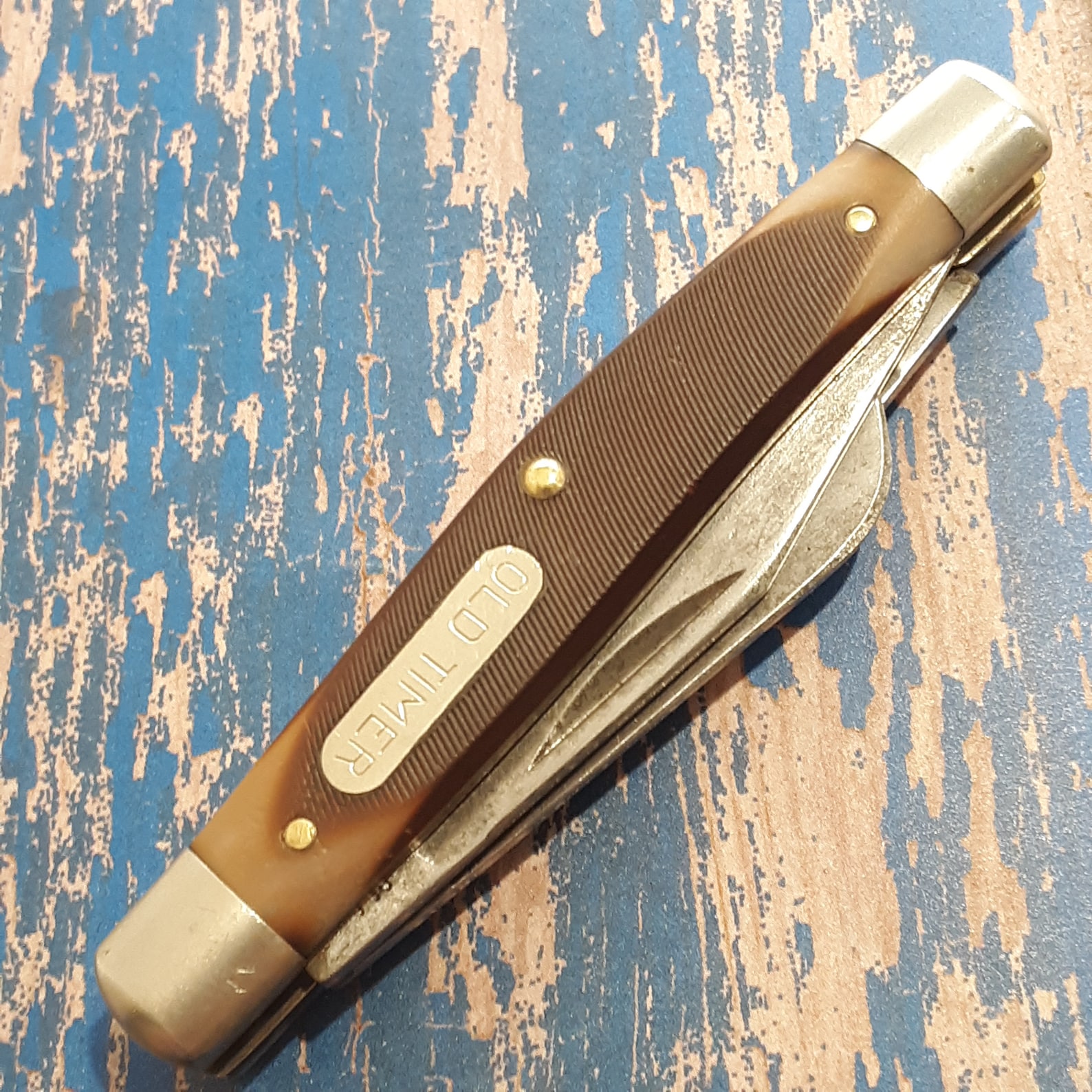 Vintage Schrade 34OT Old Timer Medium Stockman Folding Pocket Etsy