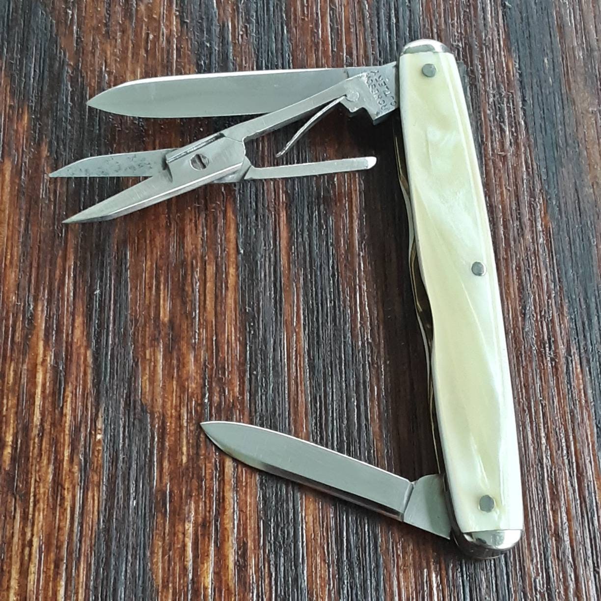Vintage Robeson Shuredge Folding Pocket Knife Made in USA Etsy