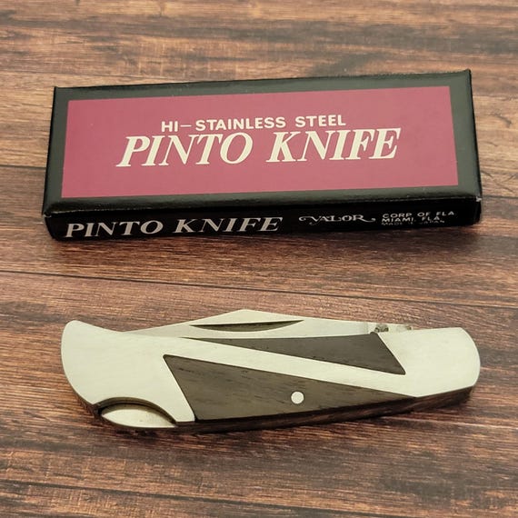 Vintage Valor Pinto Lockback Folding Pocket Knife Made in Japan