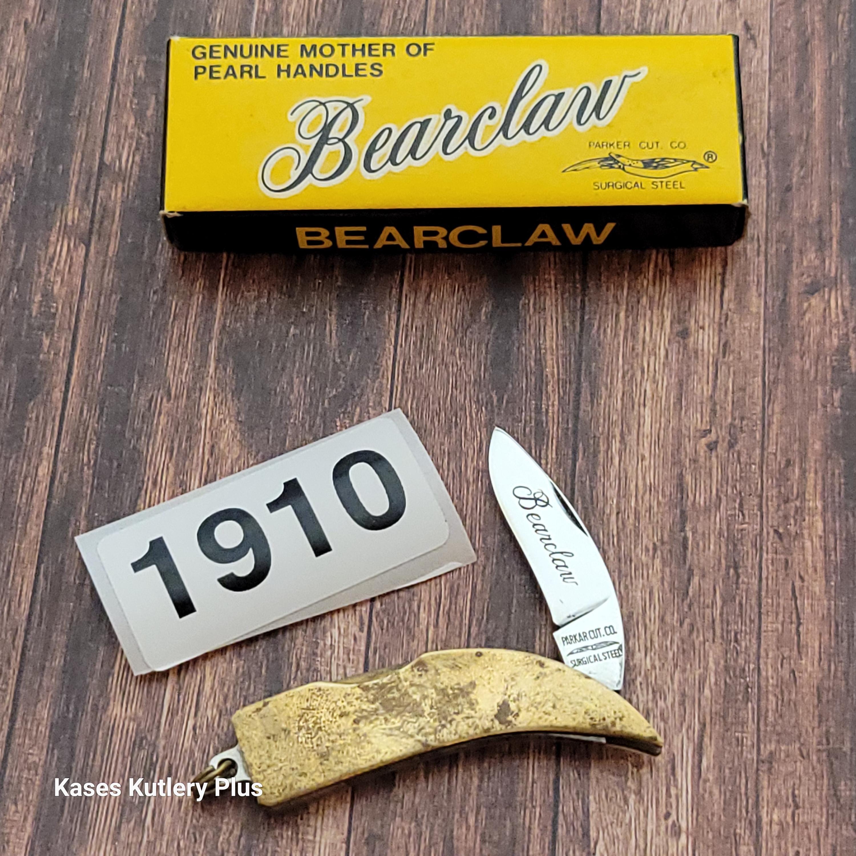 rt　カルコーク　ペーパーナイフ　キーホルダー　ニケセット　８０s Parker Cut Co Bear Claw Folding Pocket Knife Japan - Etsy