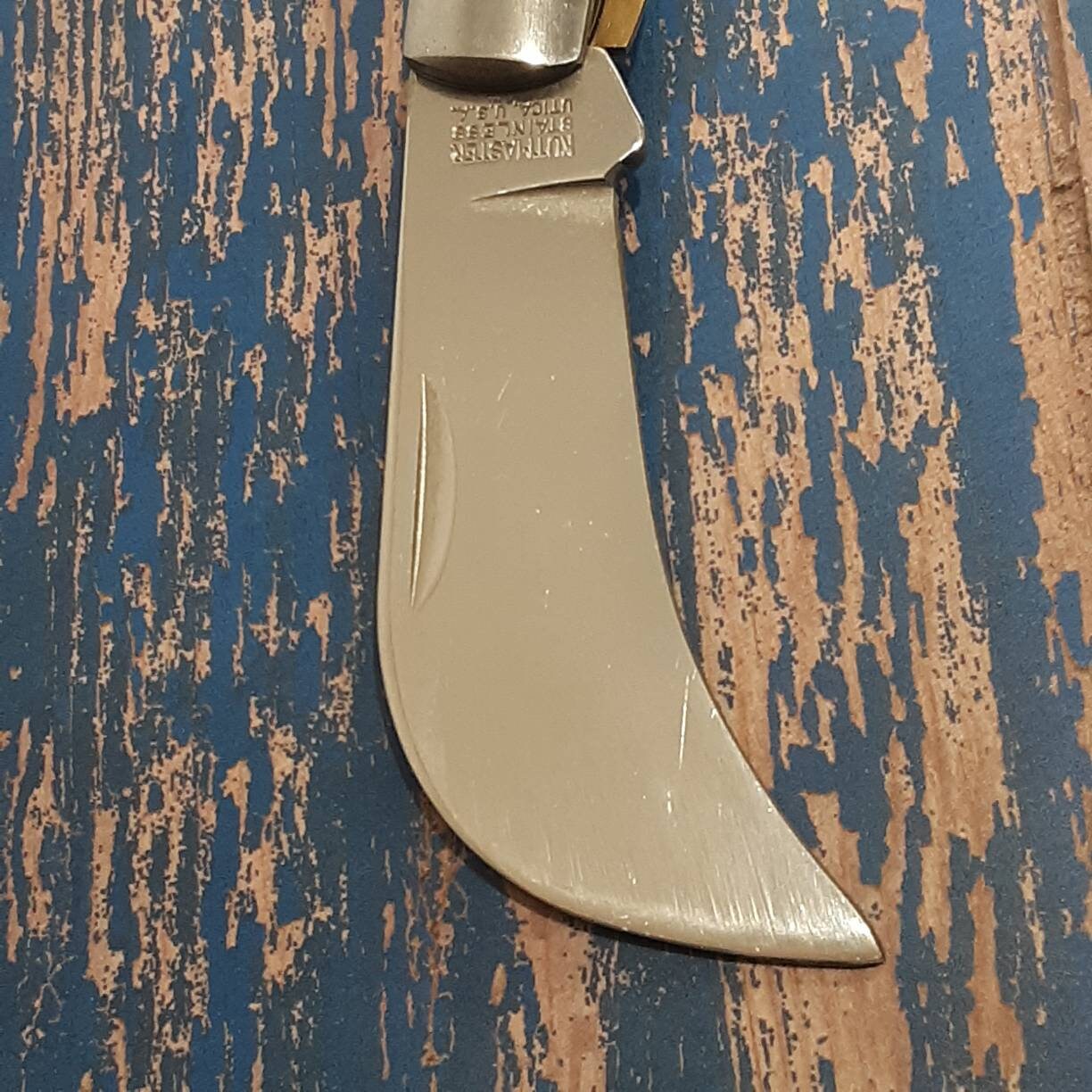 Vintage Kutmaster Hawkbill Folding Pocket Knife Knives Knifes Made in