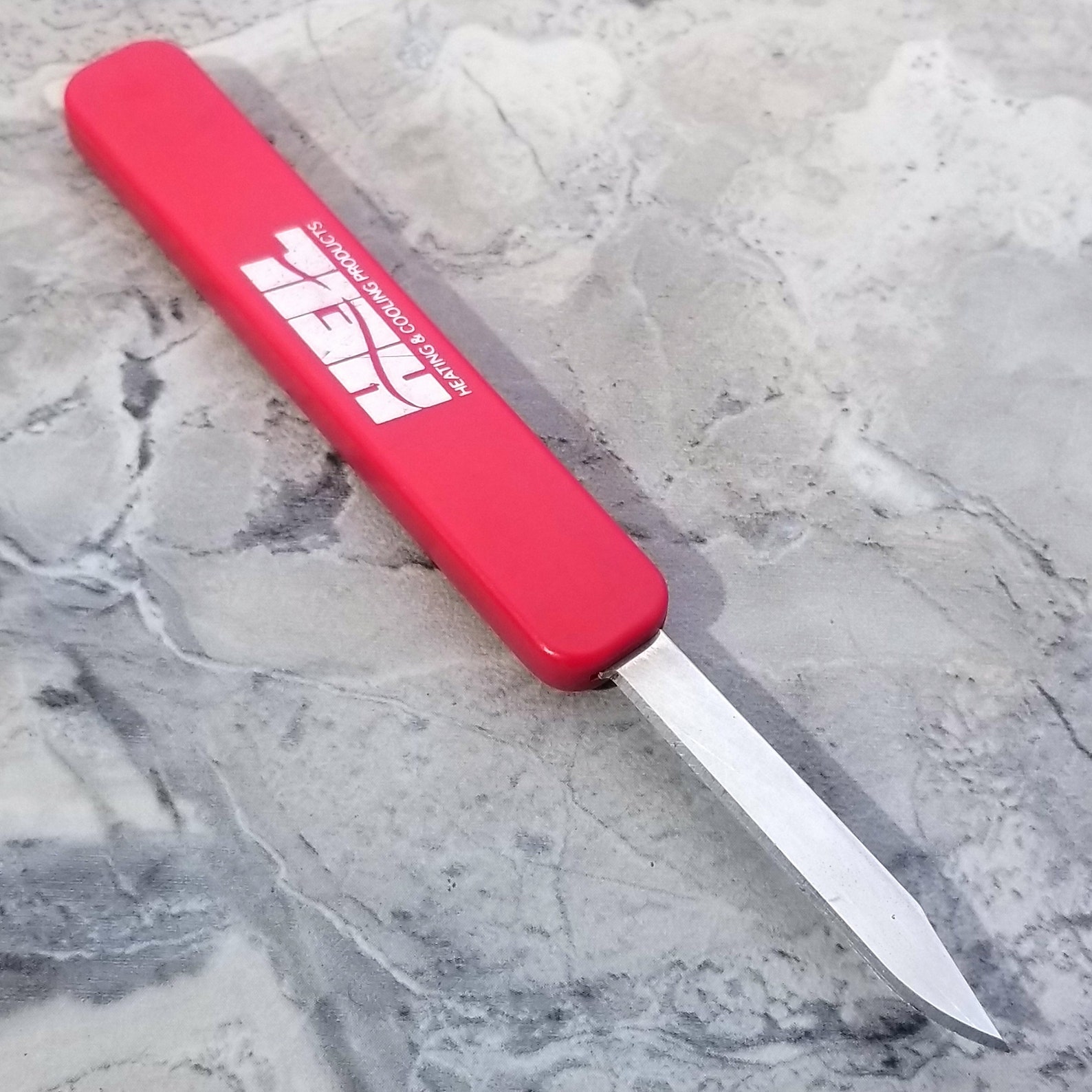 Vintage Flip It Sliding Pocket Knife Made in USA Etsy