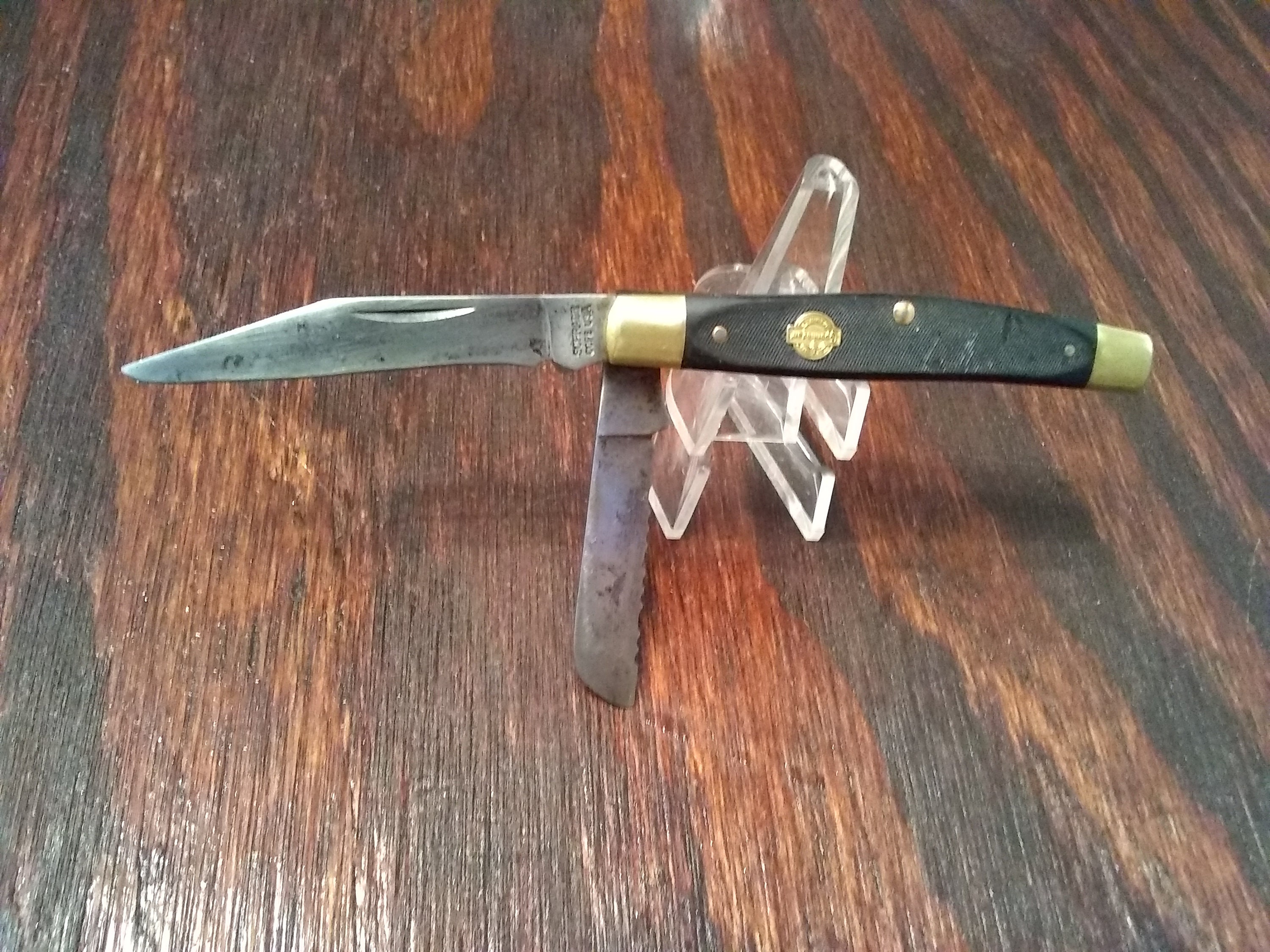 Schrade Copenhagen Folding Pocket Knife Made in the USA Etsy