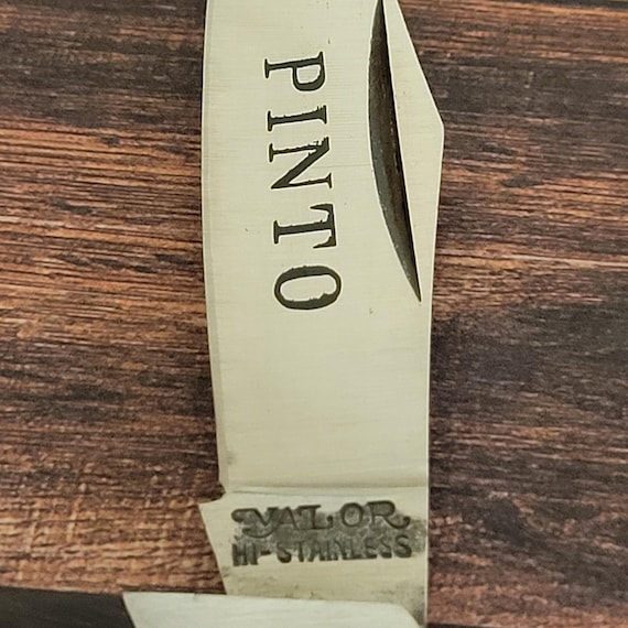 Vintage Valor Pinto Lockback Folding Pocket Knife Made in Japan