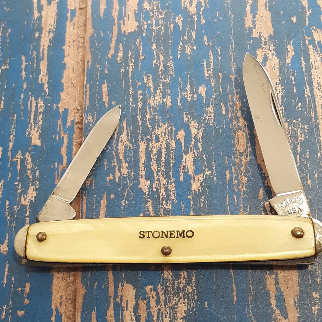 A gift from my mom, her 1970s Buck 110. Should I polish the brass or leave  the patina? : r/knives
