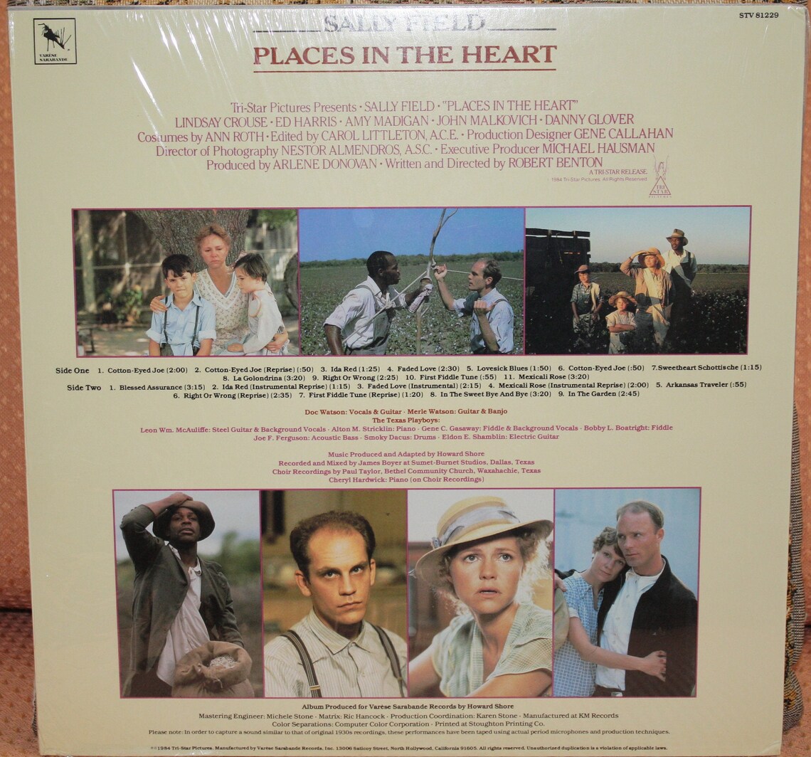 Places In The Heart LP Etsy
