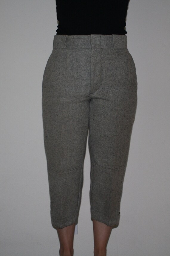 Vintage Woolrich Gray Wool Knickers