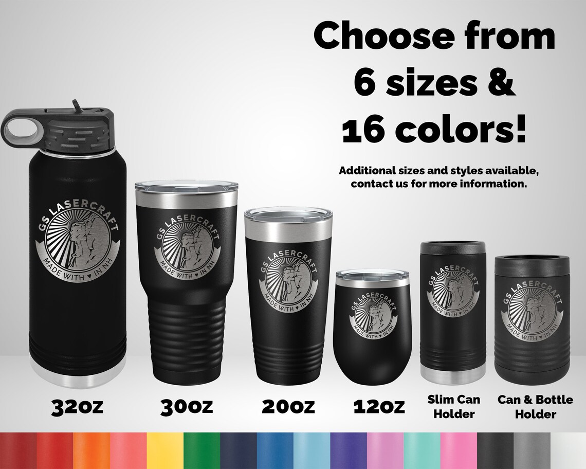 Custom Business Logo Tumblers Personalized Business Gifts Etsy