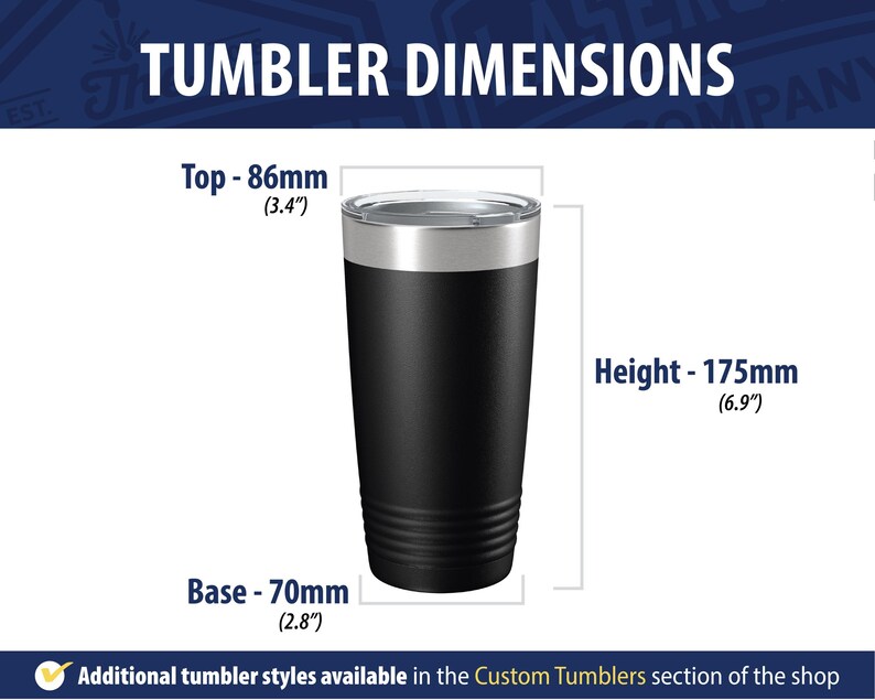 Custom Logo Tumbler 20oz - Full Color UV Printed Stainless Steel Cup - Bulk Corporate Swag, Employee Appreciation, Client & Business Gifts image 6