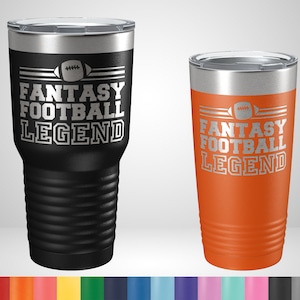 Fantasy football Legend Tumbler - Fantasy Football Winner Travel Mug - Christmas Gift for Fantasy Football Fan - Fantasy Football Tumbler