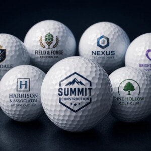 Custom logo golf balls